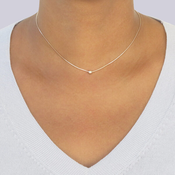 Gaia Collar De Cuentas De Plata De Ley Collares 2