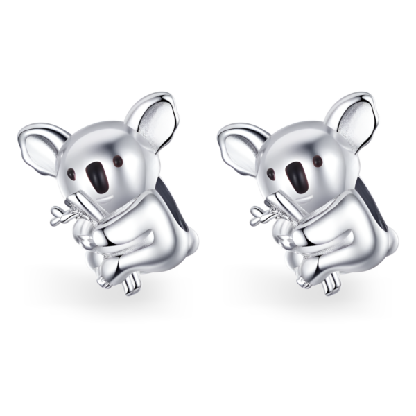 Anu Koala Plata De Ley Charm Para Pulsera Charms 2