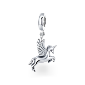 Unicornio Plata De Ley Charm Colgante Para Pulsera Charms