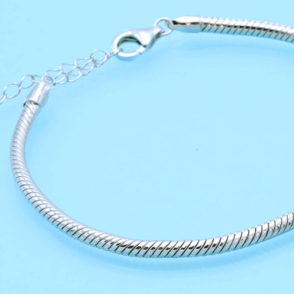 Solenne Brazalete De Plata De Ley Con Cierre De Langosta Joyería Cadena Fina Para Mujer Pulseras 2