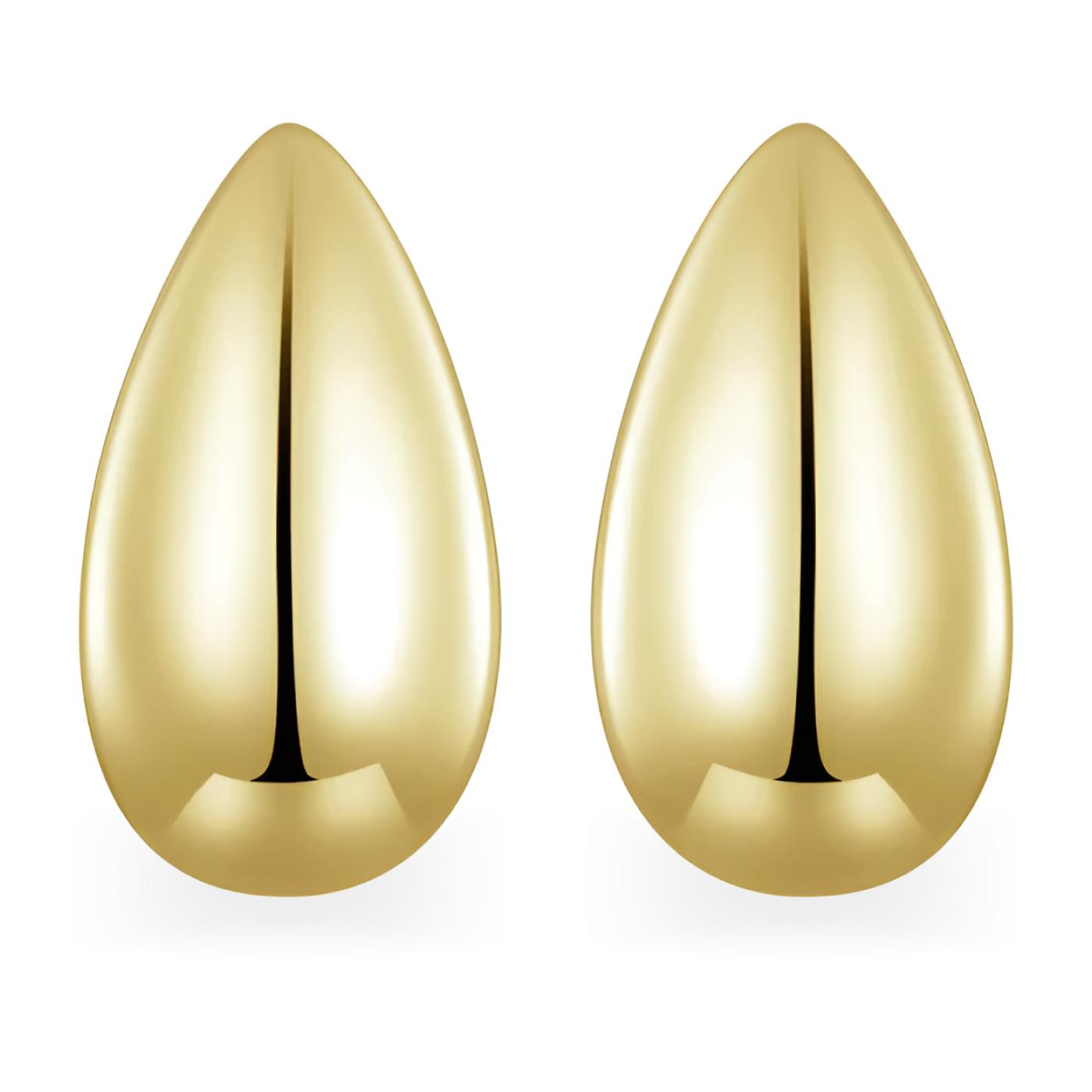 CalypsoOro Pendientes De Gota De Agua Plata De Ley Chapado En Oro Aretes De Tuerca En Forma De Lágrima Pendientes CalypsoOro Pendientes De Gota De Agua Plata De Ley Chapado En Oro Aretes De Tuerca En Forma De Lágrima Pendientes